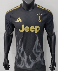 2526 Player Version Juve Third Away Soccer Jersey
